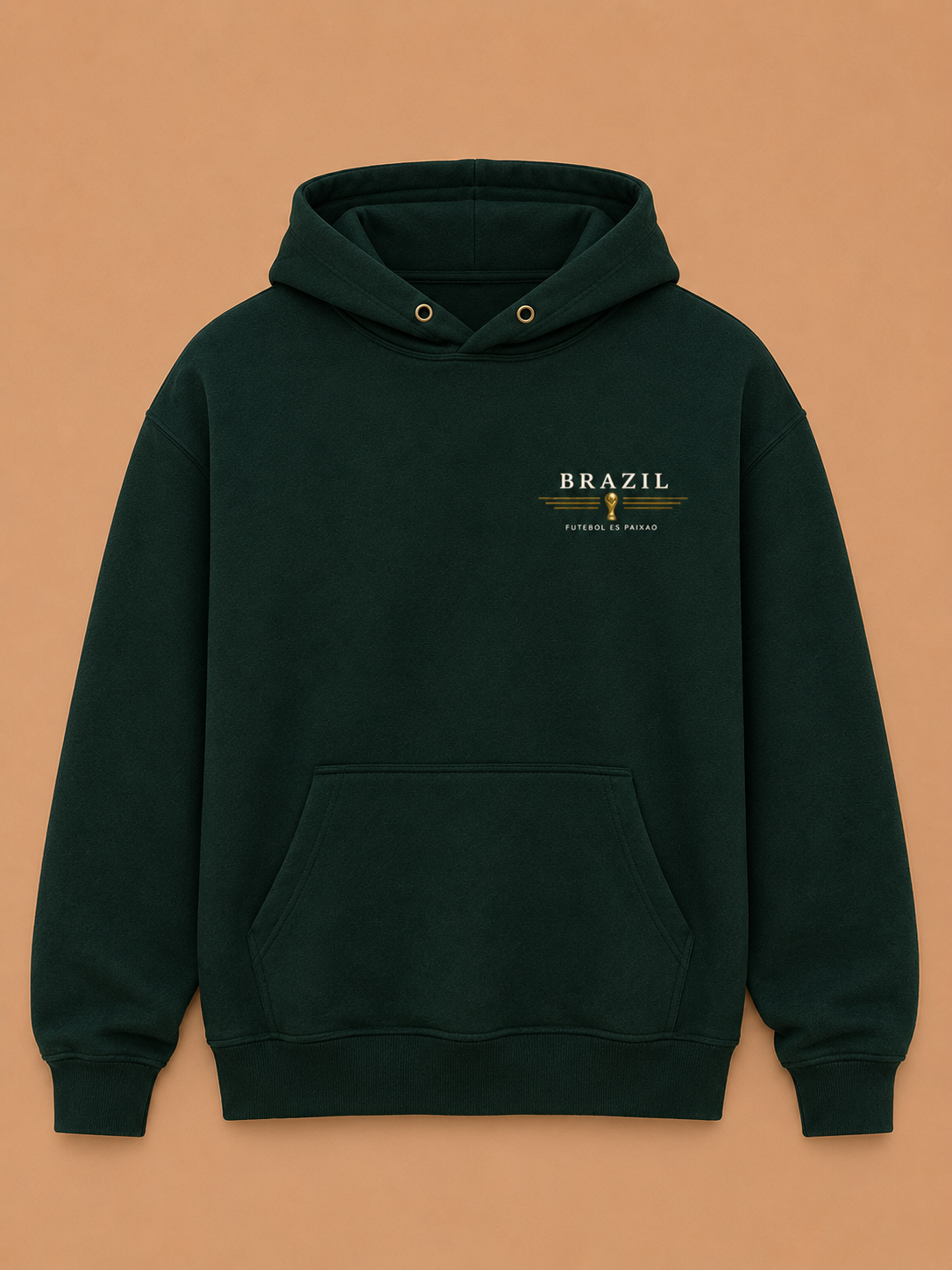 Brazil Heritage Hoodie - Alpine Green