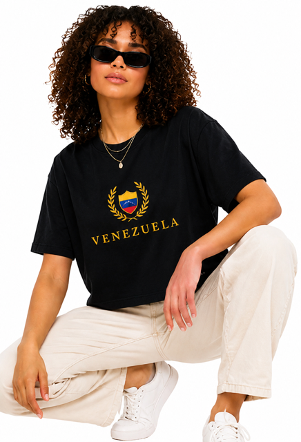 Venezuela Cropped Tee