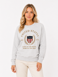 USA Freedom Women's Crewneck